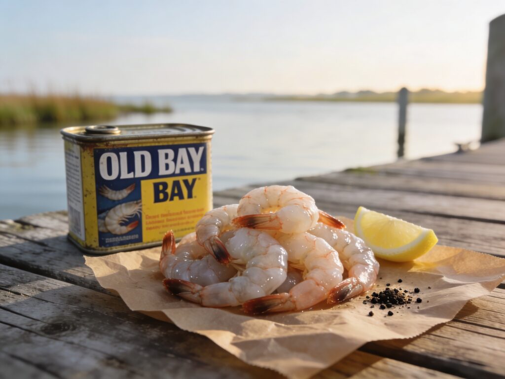 Old Bay Garlic Butter Shrimp